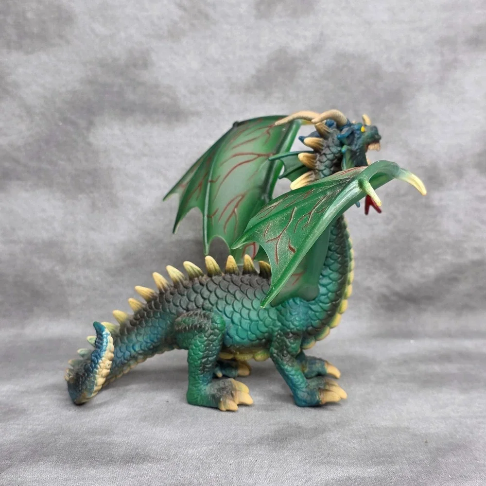 Schleich 2003 Green Dragon Figure World of Knights 5.5